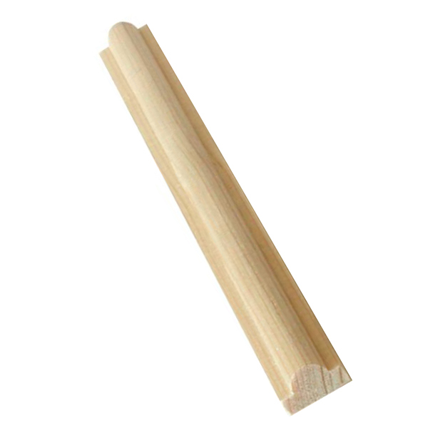 Holzprofilleiste, Holzleiste antik, Holzzierleiste alt, Fichte, 95cm, 12x7mm